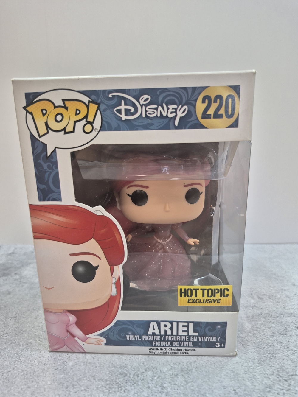 Disney POP! Ariel #220 Hot Topic Exclusive - Pink Dress